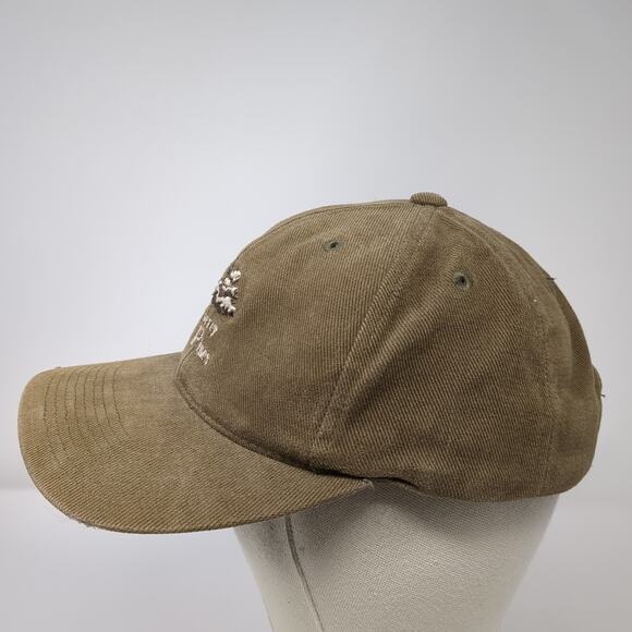 Torrey Pines Slideback Hat Brown One Size Embroidered Casa Del Mar Vintage USA - Picture 3 of 9